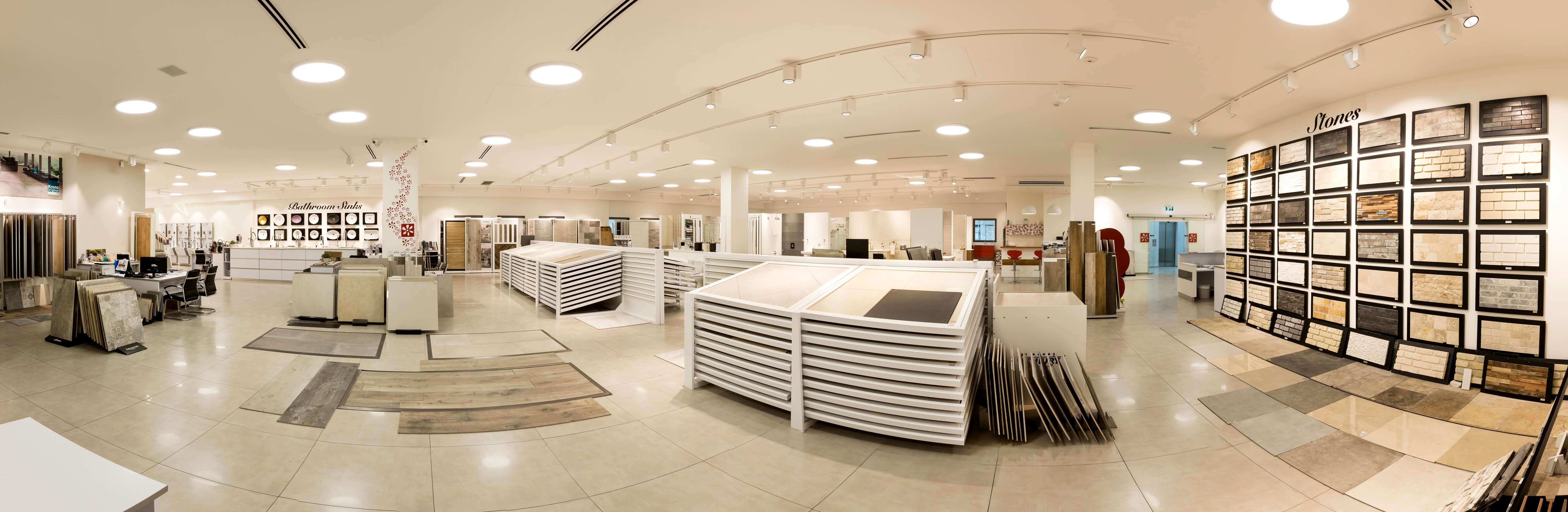 אולם תצוגה ריצופים