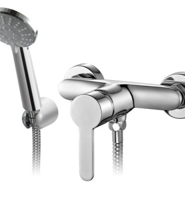 ברז מהקיר למקלחת 305370 CLEAR כרום חמת