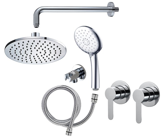 סט אביזרי רחצה 7 חלקים 801854 CLEAR