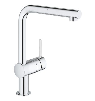 ברז מטבח מסתובב עם פיה נשלפת 32168000 מינטה גרואה