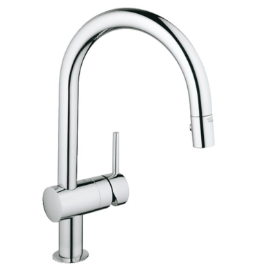 ברז מטבח מינטה 32321000 עם פיה נשלפת גרואה